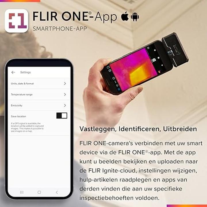 Actual product image Flir Thermal Camera One Android V3 (USB-C)