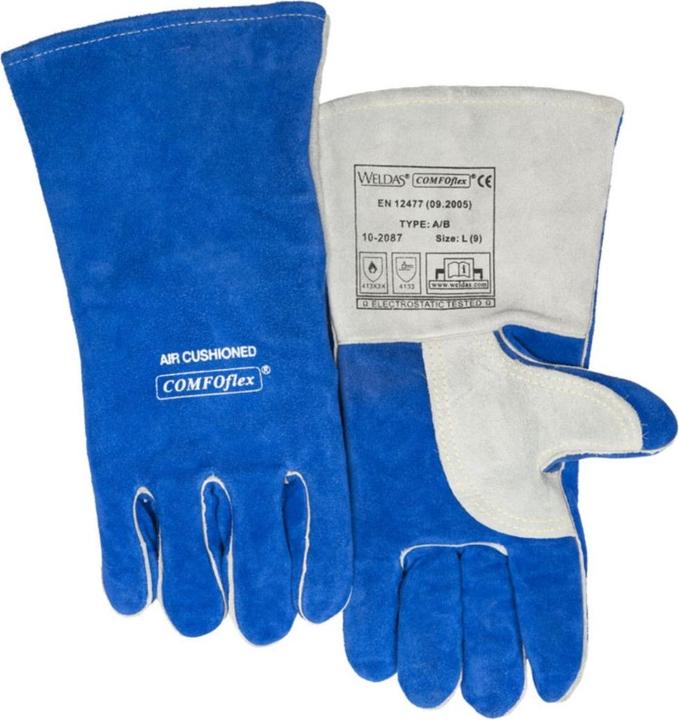Image du produit Elmag Gants de soudure à 5 doigts WELDAS 10-2087 L (9)