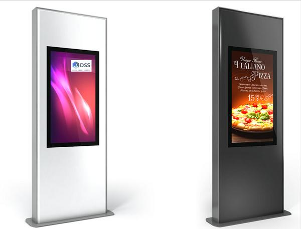 Produktbild DSS Outdoor Stele Portrait, 55" Bildschirm