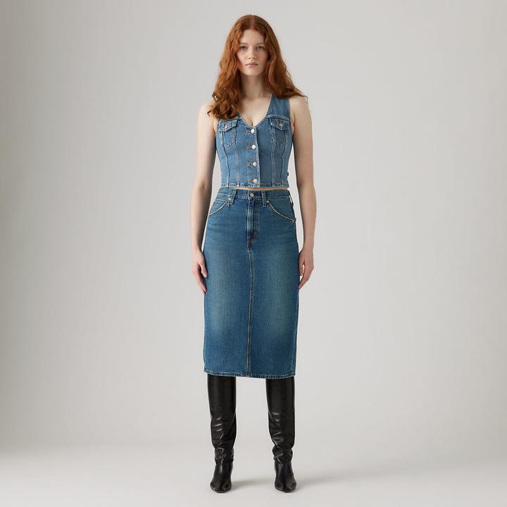 Actual product image Levis Back Slit Skirt (38)