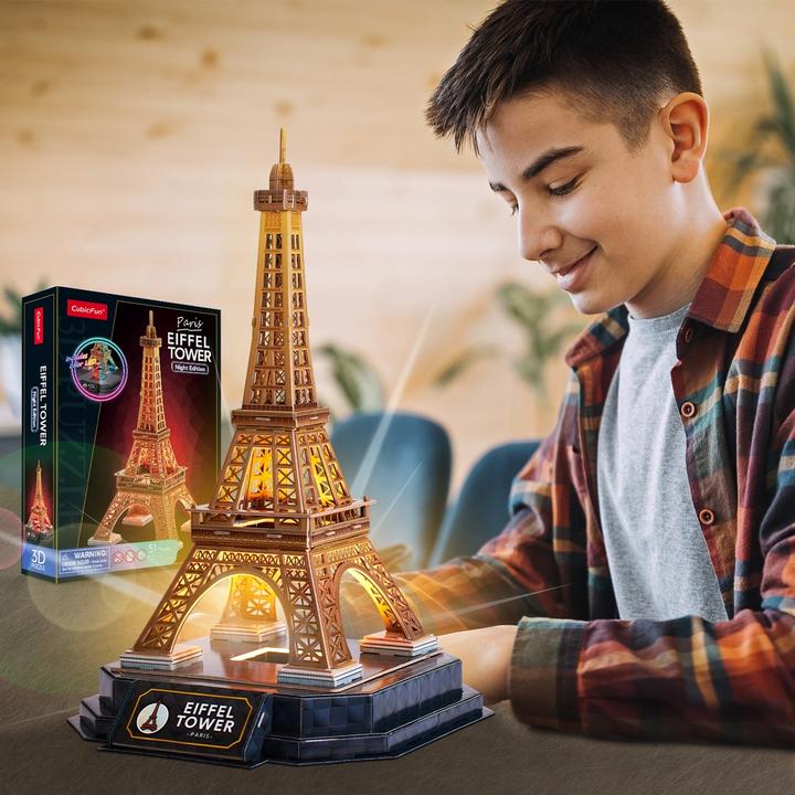 Immagine prodotto Cubicfun 3DEiffel Torre LED (51 pezzi)