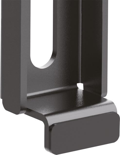 Produktbild LogiLink Befestigungskit (Wandplatte, 2 Montagehalterungen) für LCD-TV / gekrümmter LCD-TV (schmal) (Wand, 40 kg, 32" - 65")