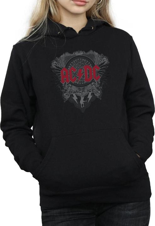 Produktbild AC/DC Womens/Ladies Black Ice Cotton Hoodie (XXL)