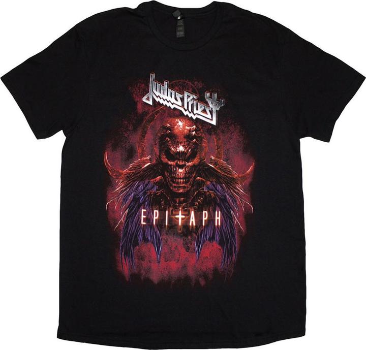 Judas Priest Epitaph Red Horns