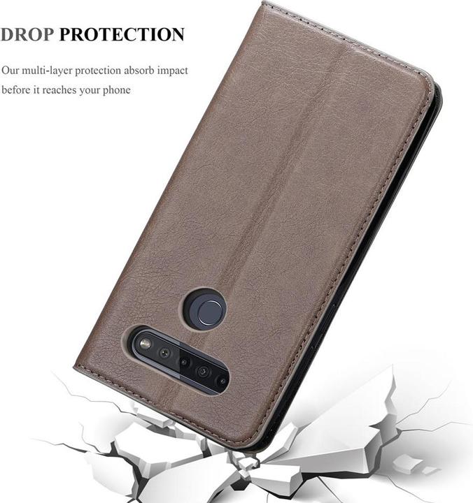 Productafbeelding Cadorabo Boek Onzichtbare Magneethoes (LG K51's)