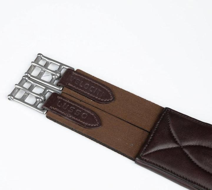 Actual product image Velociti Lusso Leather Anatomical Horse Girth