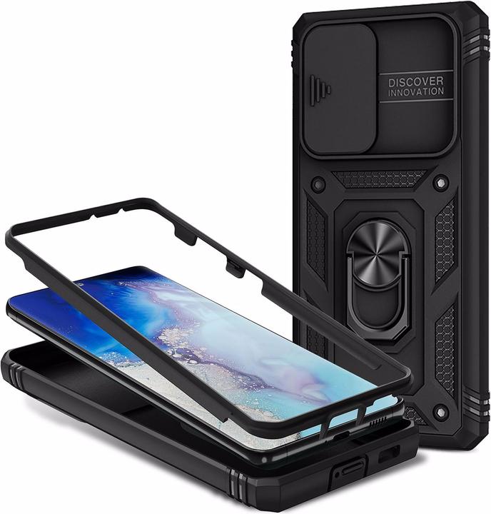 Produktbild Nalia Stossfeste Military-Style Ring Hülle (Samsung Galaxy S21 Ultra)