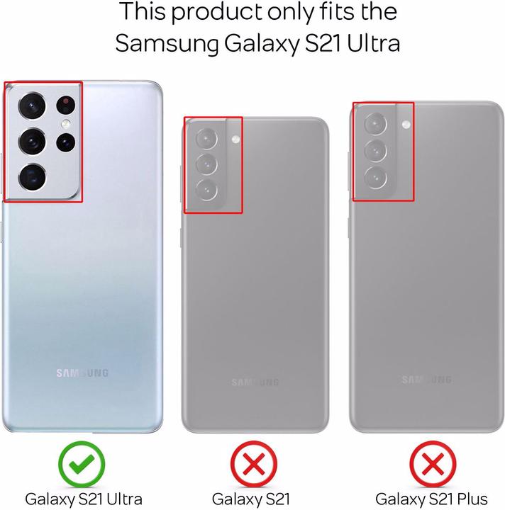 Produktbild Nalia Stossfeste Military-Style Ring Hülle (Samsung Galaxy S21 Ultra)