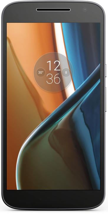 Motorola Moto G4 (16 GB, Nero, 5.50", Doppia SIM + SD, 4G)