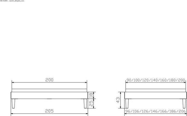 Image du produit Hasena Leandro 25 (140 x 200 cm)