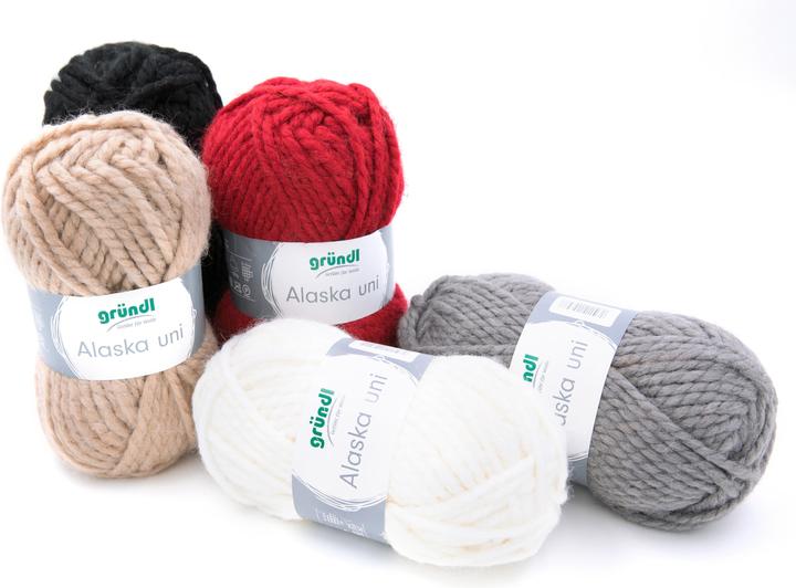 Actual product image Gründl Alaska uni, 100 g (75 m)