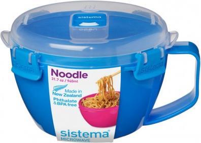 Produktbild Sistema Mikrowellen-Nudeltopf to go 940 ml farbig sortiert