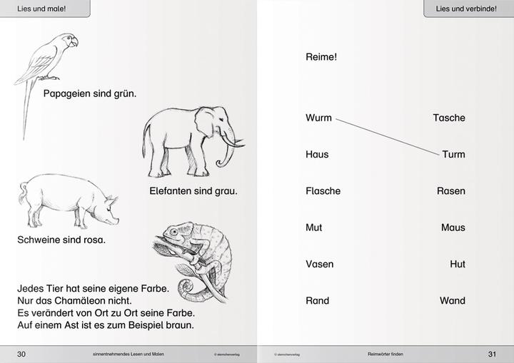 Produktbild Ich kann lesen 2. Schüler-Arbeitsheft für die 1. und 2. Klasse (Deutsch, Katrin Langhans, Peter Schultz, 2008)