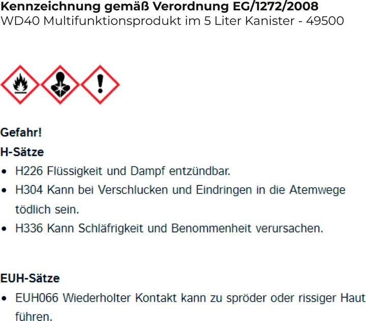 Produktbild WD-40 Schmiermittel (5000 ml)