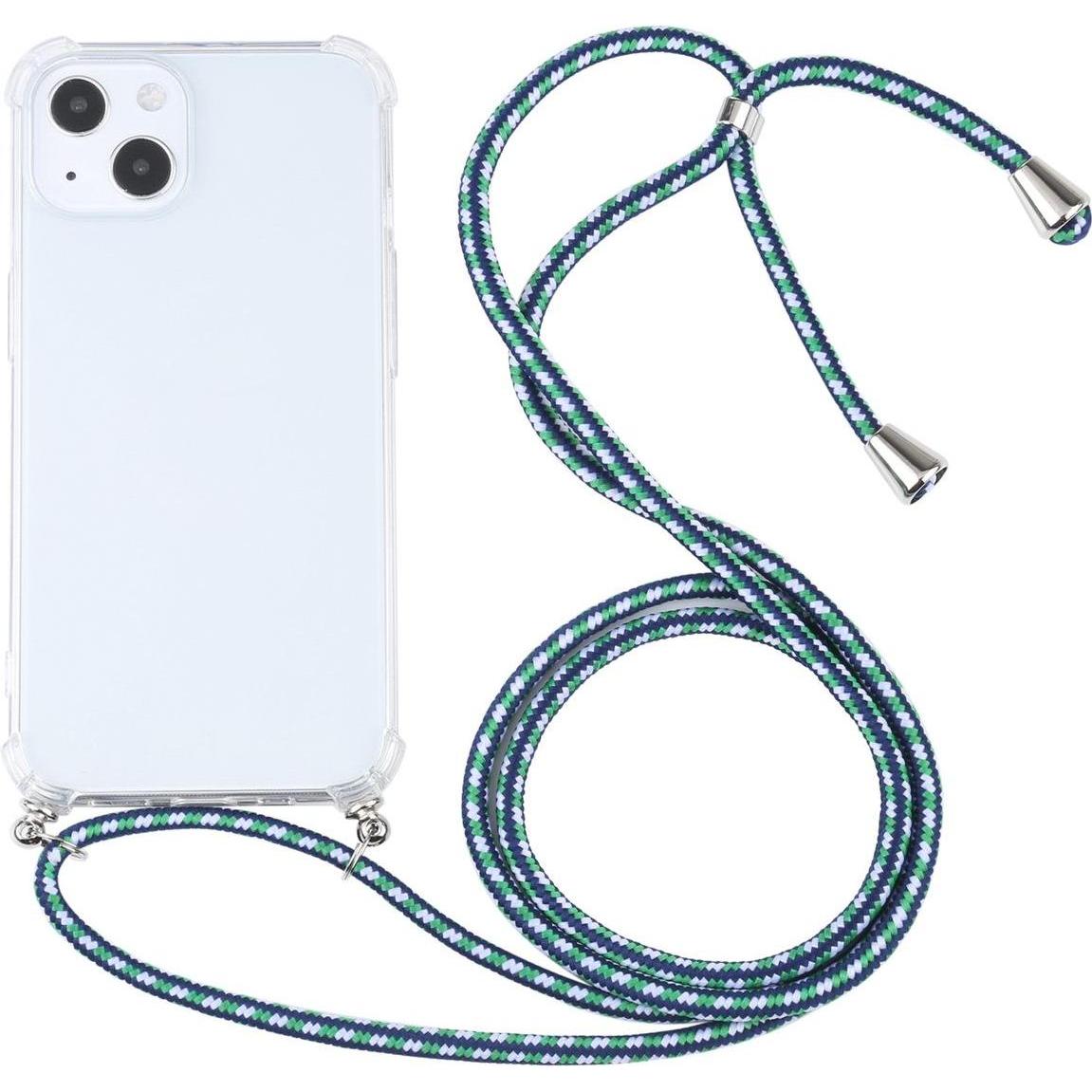 König Design Hülle Handy Schutz für Apple iPhone 13 Case Cover Tasche Etuis Bumper Grün Neu, Handykette, Grün