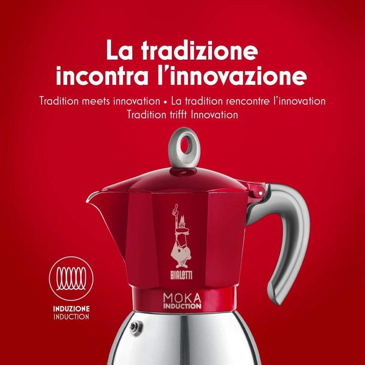 Actual product image Bialetti Moka induction 4 cups (4 Cups)