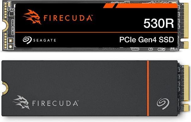 Actual product image Seagate FireCuda 530R with Heatsink (2000 GB, M.2 2280)