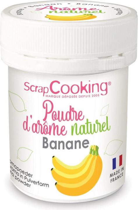 ScrapCooking Poudre d'arôme naturel - Banane (15g) (15 g)