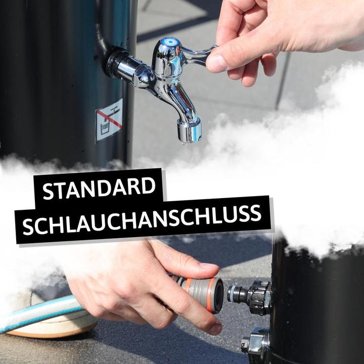 Produktbild Dönges Solardusche 35L schwarz