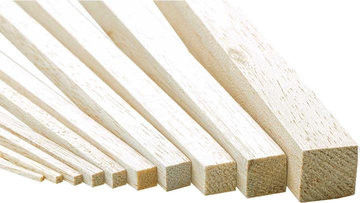 Produktbild Aigner Balsa balsaleiste 10/10mm/1lfm