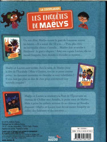 Immagine prodotto Le inchieste di Maëlys / Compilation Tome 1, 2 et 3 (Francese, Pompeï Christine, Barbanègre Raphaëlle, 2020)