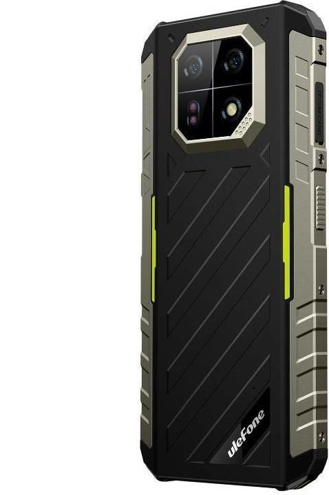Immagine prodotto Ulefone Smartphone Armor 22 8GB/256GB (nieco zielonkawy) bez ładowarki (256 GB, Verde-Nero, 6.58", Doppia SIM)