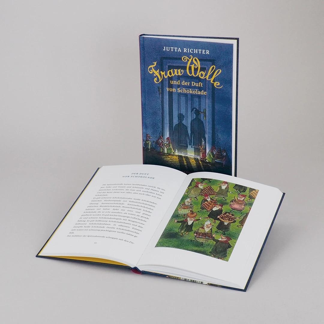 Thumbnail - Frau Wolle und der Duft von Schokolade, Kinderbücher von Jutta Richter