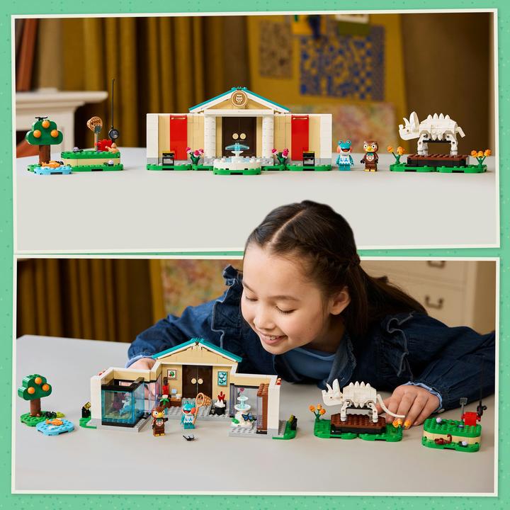 Actual product image LEGO Blathers's museum collection (77056, LEGO Animal Crossing)