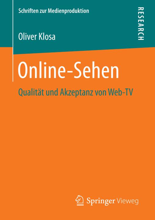Produktbild Online-Sehen (Deutsch, Oliver Klosa, 2016)