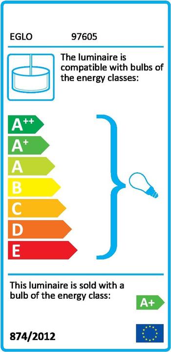 Energie-Label EGLO Cortaderas (GU10, 400 lm)