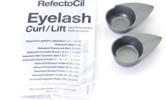 Actual product image Refectocil Eyelash Perm Refill Mini Dish (Grey)