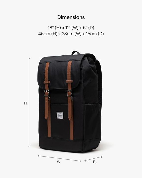 Immagine prodotto Herschel Zaino Retreat Nero (23 l)