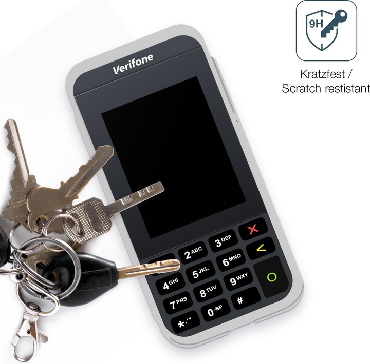 Actual product image Dipos Anti-Shock Screen Protector Matte (1 Piece, Verifone e285)