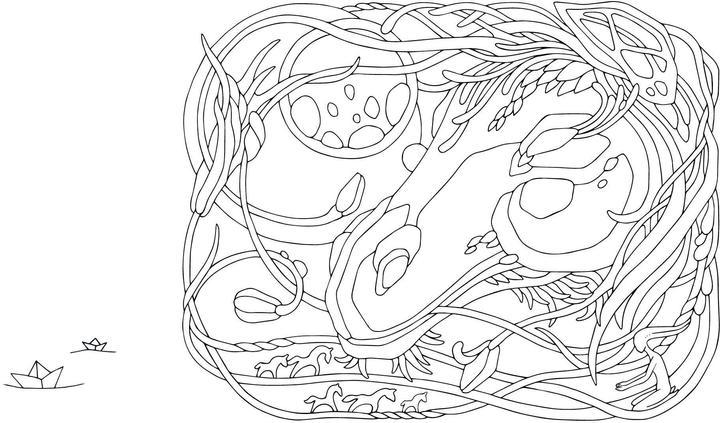 Image du produit Livre à colorier : Kaléidoscope de l'imagination