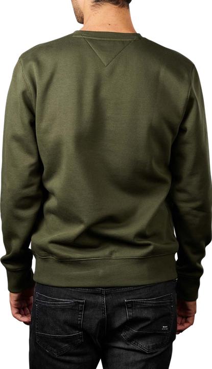 Produktbild Tommy Hilfiger Tommy Jeans Fleece Pullover Crew Neck dark olive (XXL)