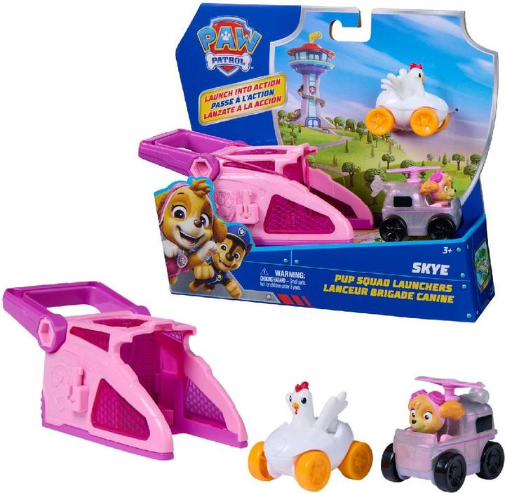 Produktbild Nobrand Paw Patrol Pup Squad Launchers Skye