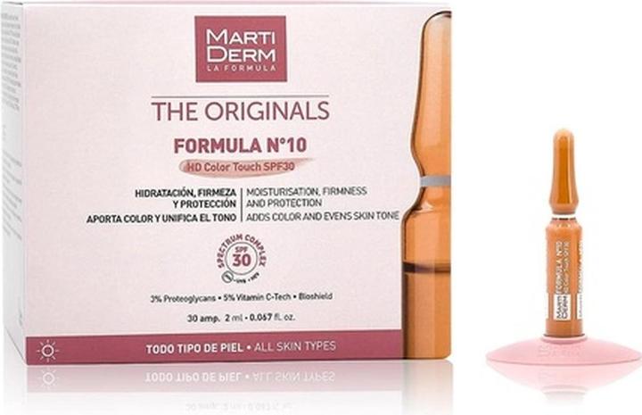 Martiderm FORMULA Nº10 HD COLOR TOUCH SPF30 30AMP 60ml (60 ml)