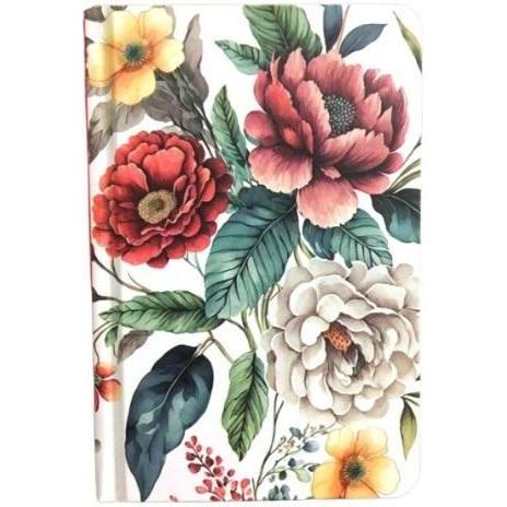 Fresh, Quaderni + Bloc notes, Notizbuch 140x95 64K glatt Blumen FRISCH