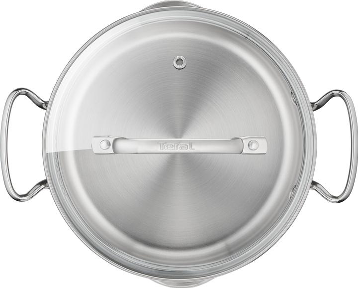 Produktbild Tefal Duetto+ Topf-Set 7teilig (G719S735), Edelstahl (Pfannenset + Topfset, Edelstahl)