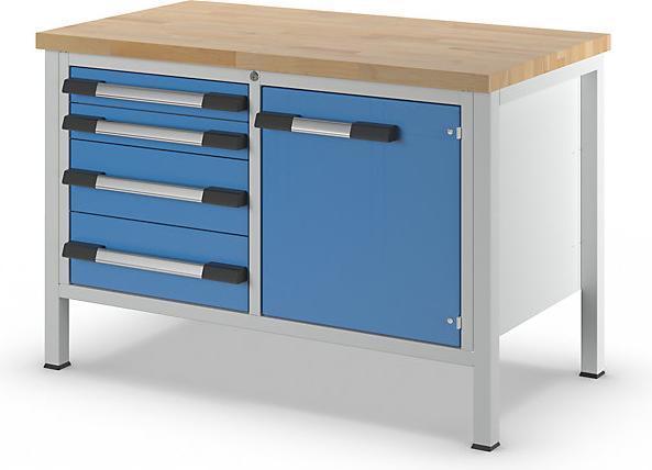 Actual product image eurokraft pro Workbench (125 cm, 70 cm)