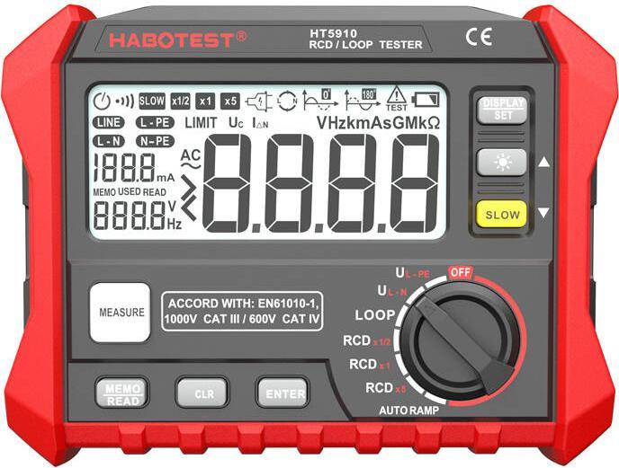 Habotest HT5910 (CAT III 600V, Hand-Multimeter)