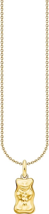 Produktbild Thomas Sabo Halskette mit HARIBO Goldbär Anhänger vergoldet (Silber 925, 45 - 50 cm)