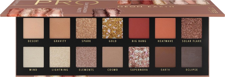 Actual product image Catrice Eyeshadow Palette Pro Neon Earth Slim multicolor (010 multicoloured)