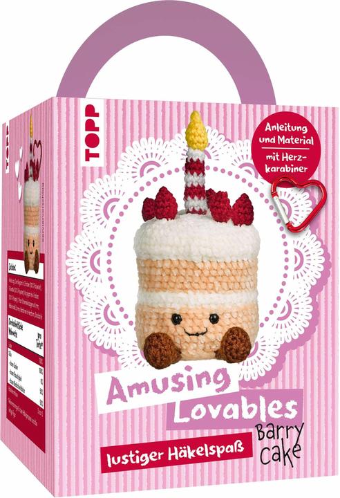 Amusing Lovables - Häkelset Barry Cake