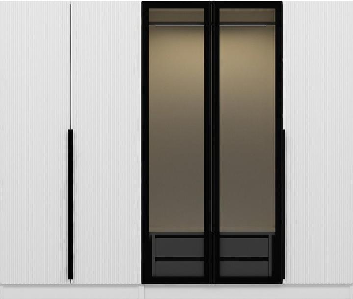 White, Wave, Black, Glass