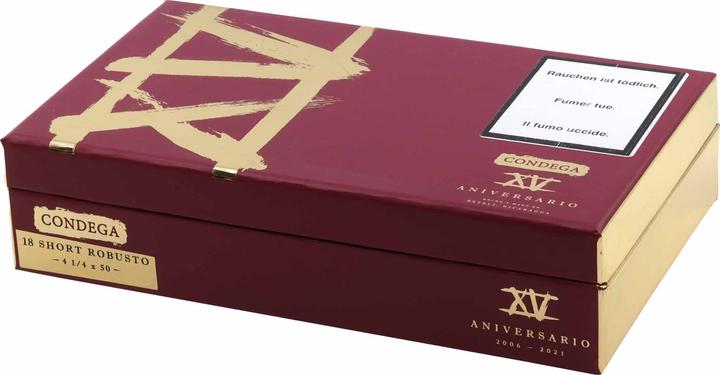 Produktbild Condega XV Aniversario Short Robusto (Parejo)