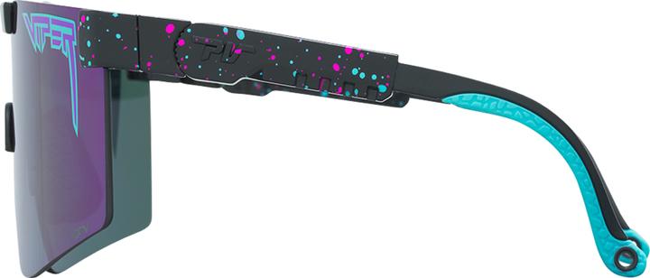 Actual product image Pit Viper The Midnight Original Polarized Purple Narrow