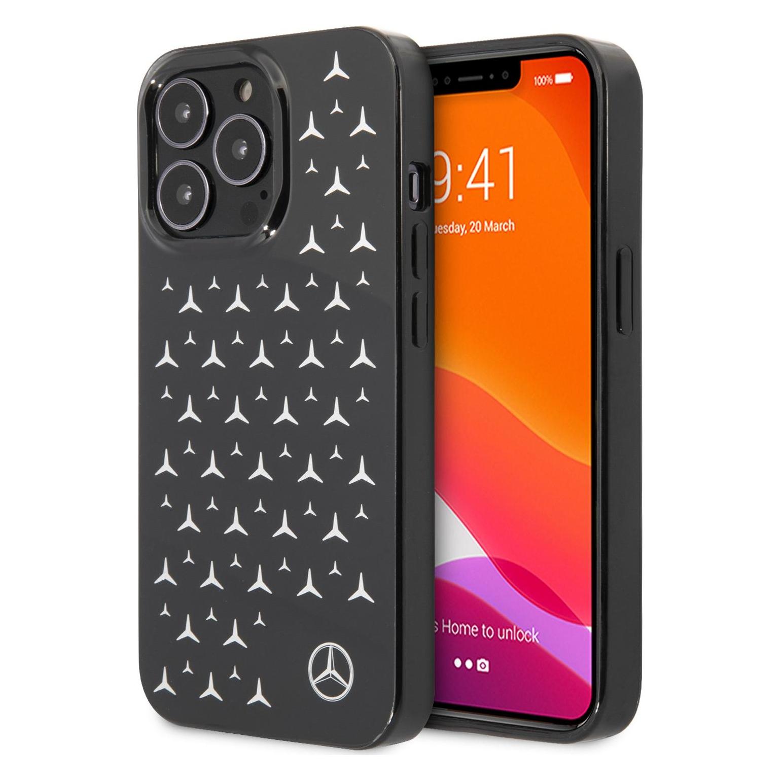 Mercedes MEHCP13LESPBK IPhone 13 Pro (Apple IPhone 13 Pro), Smartphone Hülle, Schwarz