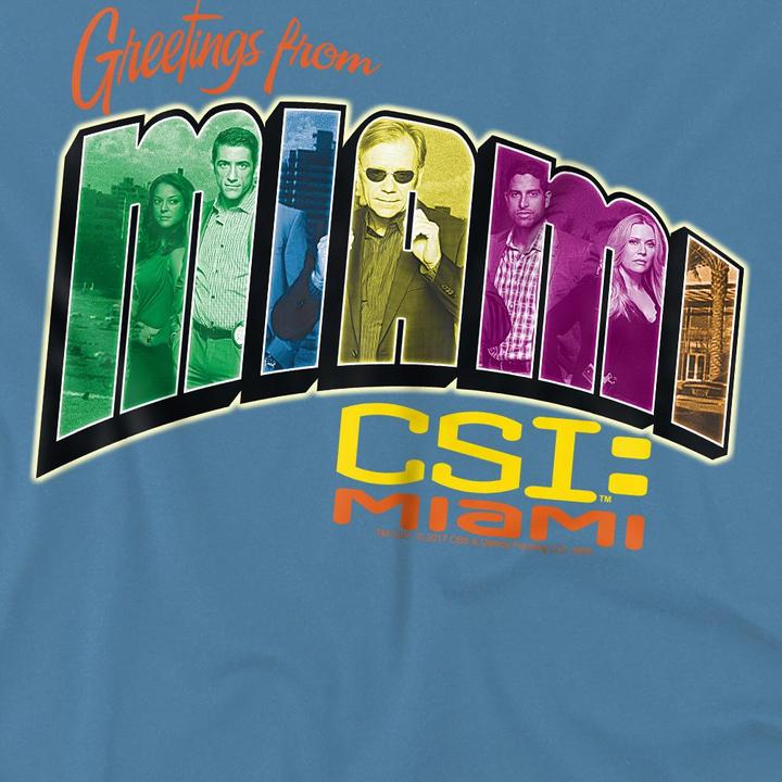 Produktbild CSI: Miami Greetings from Miami TShirt (M)