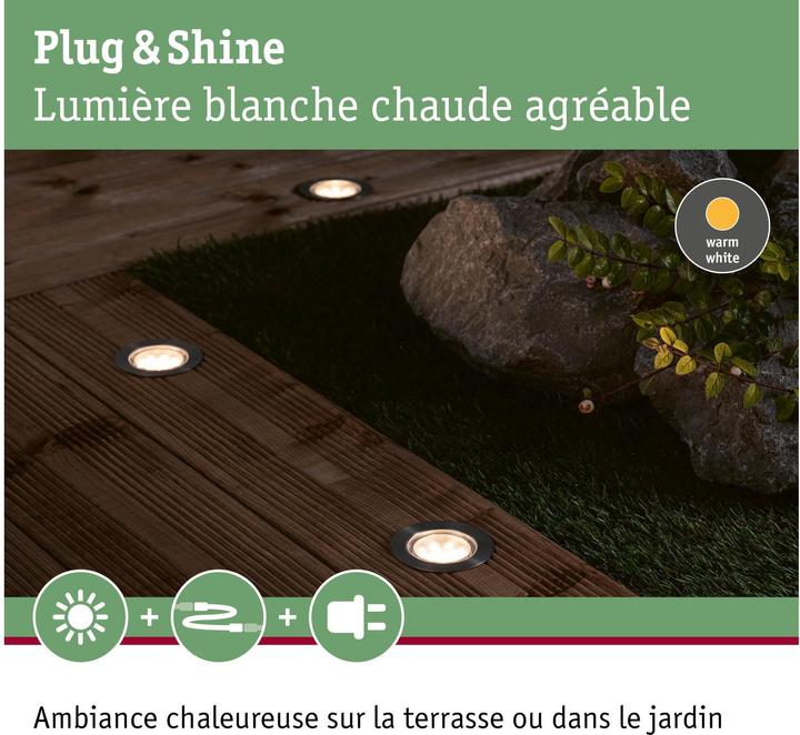 Produktbild Paulmann Plug & Shine Floor Starterset (100 lm, IP67)
